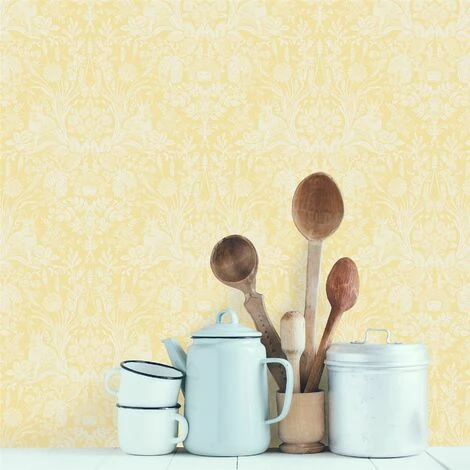 HOLDEN DECOR Animal Print Floral Wallpaper Flowers Hedgehogs Rabbits Butterflies Yellow HOLDEN DECOR Animal Print Floral Wallpaper Flowers Hedgehogs Rabbits Butterflies Yellow -HOLDEN DECOR Shop 11317889 2