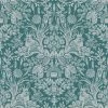 HOLDEN DECOR Animal Print Floral Wallpaper Flowers Hedgehogs Rabbits Butterflies Dark Green -HOLDEN DECOR Shop 11317890 1