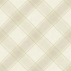 Check Tartan Wallpaper Checked Plaid Chequered Green Beige Holden Decor Aidan