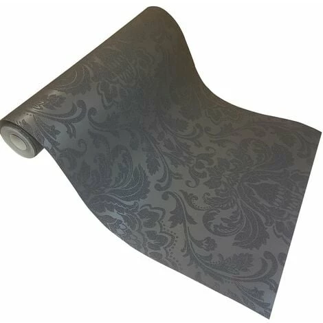 Black Damask Glitter Wallpaper Retro Textured Shimmer Holden Decor Feature Black Damask Glitter Wallpaper Retro Textured Shimmer Holden Decor Feature -HOLDEN DECOR Shop 11336641 2