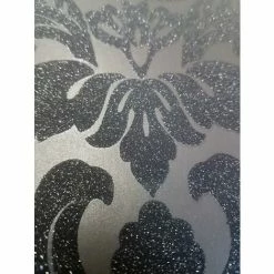 Black Damask Glitter Wallpaper Retro Textured Shimmer Holden Decor Feature 5 Black Damask Glitter Wallpaper Retro Textured Shimmer Holden Decor Feature -HOLDEN DECOR Shop 11336641 4