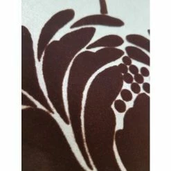 Kristen Flock Floral Wallpaper Duck Egg Brown Metallic Paste Wall Holden Decor -HOLDEN DECOR Shop 11481246 4