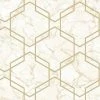 Hexagon Geometric Marble Wallpaper Beige Metallic Gold Silver Holden Decor 1 Hexagon Geometric Marble Wallpaper Beige Metallic Gold Silver Holden Decor -HOLDEN DECOR Shop 11942575 1