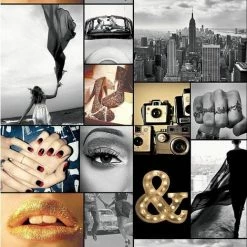 HOLDEN DECOR Glitz Photographic Print Wallpaper Glitter Shimmer Sparkle Photo Shoot Skyline