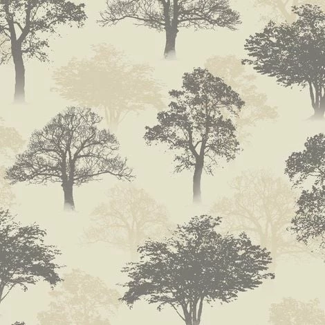 Woodland Forest Tree Nature Glitter Wallpaper Charcoal Beige Holden Decor Woodland Forest Tree Nature Glitter Wallpaper Charcoal Beige Holden Decor -HOLDEN DECOR Shop 13251737 1