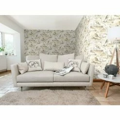 HOLDEN DECOR Cranes Reeds Floral Wallpaper Red White Beige Grey Watercolour Paste Wall Holden -HOLDEN DECOR Shop 14000556 3