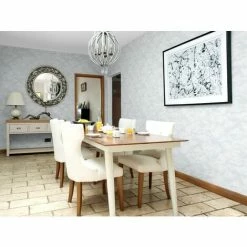 Sky Blue White Clouds Wallpaper Watercolour Effect Paste Wall Holden Decor Kumo -HOLDEN DECOR Shop 14018869 4