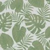 Riviera Tropical Leaf Wallpaper Grey Green Gold Metallic Textured Holden Decor -HOLDEN DECOR Shop 14835626 1