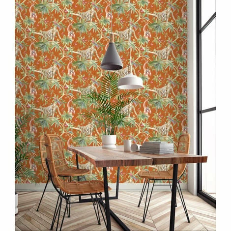 HOLDEN DECOR Holden Wallpaper Samroze Orange 90564 Full Roll HOLDEN DECOR Holden Wallpaper Samroze Orange 90564 Full Roll -HOLDEN DECOR Shop 16167053 3