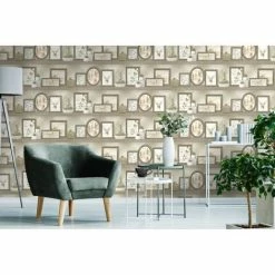 HOLDEN DECOR Holden Wallpaper Aberfeldy Beige/Grey 90631 Full Roll -HOLDEN DECOR Shop 16167075 2