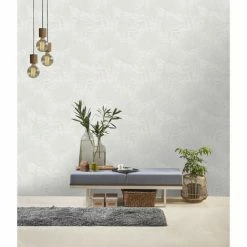 HOLDEN DECOR Holden Wallpaper Bambara Leaf White 65531 Full Roll 4 HOLDEN DECOR Holden Wallpaper Bambara Leaf White 65531 Full Roll -HOLDEN DECOR Shop 16167199 3