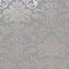 HOLDEN DECOR Holden Glistening Damask Metallic Rose Gold Grey Statement Wallpaper 12712
