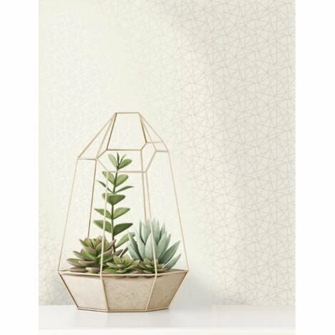 HOLDEN DECOR Holden Statement Cream Geometric Metallic Gold Modern Embossed Vinyl Wallpaper HOLDEN DECOR Holden Statement Cream Geometric Metallic Gold Modern Embossed Vinyl Wallpaper -HOLDEN DECOR Shop 28172217 3