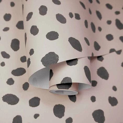 HOLDEN DECOR Dalmatian Dots Wallpaper Holden Animal Print Black Pink Trendy Contemporary HOLDEN DECOR Dalmatian Dots Wallpaper Holden Animal Print Black Pink Trendy Contemporary -HOLDEN DECOR Shop 28296799 4