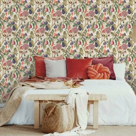 HOLDEN DECOR Aruba Cream Wallpaper Holden Topical Jungle Paste The Wall Birds Green Purple HOLDEN DECOR Aruba Cream Wallpaper Holden Topical Jungle Paste The Wall Birds Green Purple -HOLDEN DECOR Shop 28720163 3