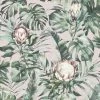 HOLDEN DECOR Protea Floral Wallpaper Holden Jungle Tropical Dusky Pink Palm Leaf Green -HOLDEN DECOR Shop 28765058 1