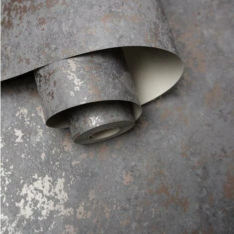 HOLDEN DECOR Obsidian Concrete Wallpaper Holden Metallic Textured Vinyl Grey Rose Gold HOLDEN DECOR Obsidian Concrete Wallpaper Holden Metallic Textured Vinyl Grey Rose Gold -HOLDEN DECOR Shop 28871702 2