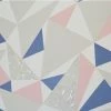 HOLDEN DECOR Lytham Pink Navy Wallpaper Holden Marble Geometric White Silver Grey Metallic -HOLDEN DECOR Shop 29297092 1