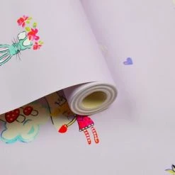 HOLDEN DECOR Wonderland Wallpaper Holden Kids Bedroom Lilac Pink Princess Rainbow Castle -HOLDEN DECOR Shop 29648318 4