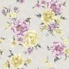 Lavina Wallpaper Holden Decor Floral Cream Grey Pink Purple Paste The Wall