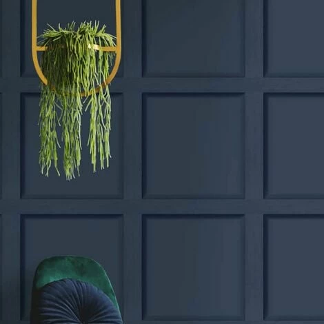 Navy Blue Wood Panel Effect Wallpaper Holden Decor Modern Contemporary Navy Blue Wood Panel Effect Wallpaper Holden Decor Modern Contemporary -HOLDEN DECOR Shop 30547621 3