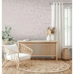 HOLDEN DECOR Abstract Faces Wallpaper Holden Pink Trendy Modern Contemporary Metallic -HOLDEN DECOR Shop 31450713 4