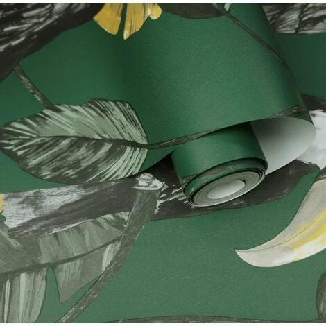 HOLDEN DECOR Toucan Trail Wallpaper Holden Jungle Tropical Birds Green Palm Leaf HOLDEN DECOR Toucan Trail Wallpaper Holden Jungle Tropical Birds Green Palm Leaf -HOLDEN DECOR Shop 31559533 4