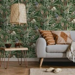 Safari Fusion Jungle Tropical Animal Green Holden Decor Wallpaper 5 Safari Fusion Jungle Tropical Animal Green Holden Decor Wallpaper -HOLDEN DECOR Shop 32990661 4