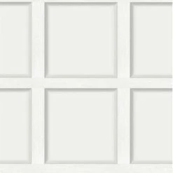 White Wood Panel Effect Wallpaper Holden Decor Modern Contemporary