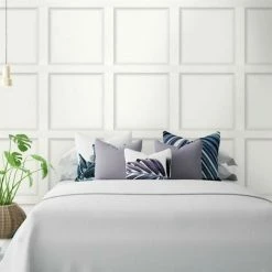 White Wood Panel Effect Wallpaper Holden Decor Modern Contemporary -HOLDEN DECOR Shop 33594661 3