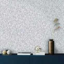 HOLDEN DECOR Saram Texture Mini Chevron Geometric Wallpaper Grey Smooth Finish -HOLDEN DECOR Shop 33765395 3