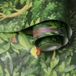 HOLDEN DECOR Amazonia Botanist Green Or Teal Wallpaper Jungle Themed Smooth Finish -HOLDEN DECOR Shop 33765396 4