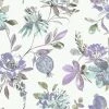 Holden Decor - Melgrano Floral Metallic Luxury Wallpaper - Heather 90523 -HOLDEN DECOR Shop 33961424 1
