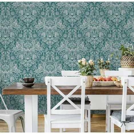 Holden Decor Whitcliffe Harlen Woodland Animals Flowers Wallpaper -Green 90805 Holden Decor Whitcliffe Harlen Woodland Animals Flowers Wallpaper -Green 90805 -HOLDEN DECOR Shop 33961437 2