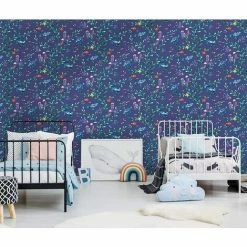 Holden Decor Kids Under The Sea Animals Wallpaper - Navy 90942 -HOLDEN DECOR Shop 33961467 2