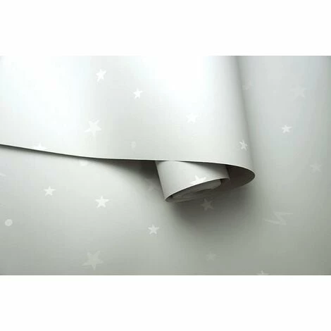 Holden Decor Kids Childrens Room Stars and Moons Wallpaper - Grey 90980 Holden Decor Kids Childrens Room Stars And Moons Wallpaper - Grey 90980 -HOLDEN DECOR Shop 33961476 1