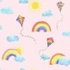 Holden Decor Kids Rainbows And Flying Kites Nursery Wallpaper Pink 91021 1 Holden Decor Kids Rainbows And Flying Kites Nursery Wallpaper Pink 91021 -HOLDEN DECOR Shop 33961488 1