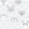Holden Decor Kids Animals Peek A Boo Playroom Wallpaper - Grey 91030 1 Holden Decor Kids Animals Peek A Boo Playroom Wallpaper - Grey 91030 -HOLDEN DECOR Shop 33961492 1