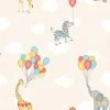 Holden Decor Kids Childrens Animal Balloons Playroom Wallpaper - Neutral 91042 2 Holden Decor Kids Childrens Animal Balloons Playroom Wallpaper - Neutral 91042 -HOLDEN DECOR Shop 33961501 1