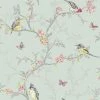 Holden Decor Phoebe Birds Butterfly Branches Leaves Wallpaper - Soft Teal 98083 2 Holden Decor Phoebe Birds Butterfly Branches Leaves Wallpaper - Soft Teal 98083 -HOLDEN DECOR Shop 33961527 1