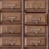 Vintage Drawers Wallpaper Holden Decor Rustic Natural Brown Traditional