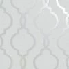 Holden Decor - Laticia Geometric Trellis Glitter Modern Wallpaper - Grey 65490
