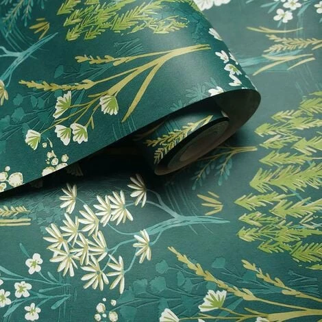 HOLDEN DECOR Keider Floral Wallpaper Holden Teal Oriental Blossom Tree Green Paste The Wall HOLDEN DECOR Keider Floral Wallpaper Holden Teal Oriental Blossom Tree Green Paste The Wall -HOLDEN DECOR Shop 35602251 2