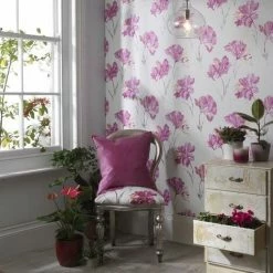 HOLDEN DECOR Ophelia Wallpaper Holden Décor Floral Metallic Pink Green Gold Flower Cream 4 HOLDEN DECOR Ophelia Wallpaper Holden Décor Floral Metallic Pink Green Gold Flower Cream -HOLDEN DECOR Shop 35704948 3