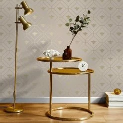 HOLDEN DECOR Honeycomb Bee Wallpaper Holden Décor Geometric Metallic Modern Gold Pink 5 HOLDEN DECOR Honeycomb Bee Wallpaper Holden Décor Geometric Metallic Modern Gold Pink -HOLDEN DECOR Shop 35704958 4