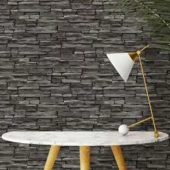 HOLDEN DECOR Thornton Wallpaper Holden Décor 3D Slate Brick Effect Black Charcoal Modern 4 HOLDEN DECOR Thornton Wallpaper Holden Décor 3D Slate Brick Effect Black Charcoal Modern -HOLDEN DECOR Shop 35704965 3