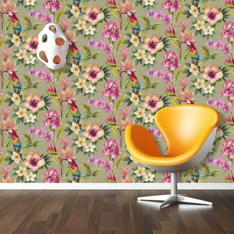 HOLDEN DECOR Parrot Birds Floral Flowers Tropical Leaf Leaves Wallpaper Metallic Shiny Gold HOLDEN DECOR Parrot Birds Floral Flowers Tropical Leaf Leaves Wallpaper Metallic Shiny Gold -HOLDEN DECOR Shop 4328249 3