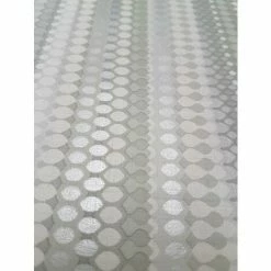 Stripe Spots Aztec Pattern Wallpaper Silver Metallic Paste The Wall Holden Decor -HOLDEN DECOR Shop 4333507 3