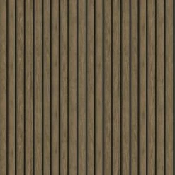 Dark Oak Wooden Slat Wallpaper Holden Decor Wood Effect Modern Paste The Wall