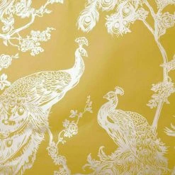 HOLDEN DECOR Holden Wallpaper Glistening Peacock Yellow 12962 Full Roll